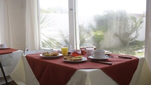 Kontinental frokost er inkludert hver dag