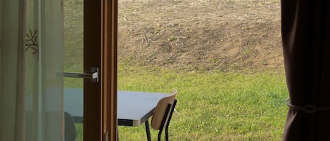 Superior-værelse med dobbeltseng eller 2 enkeltsenge - balkon - bjergudsigt | Udsigt fra værelset