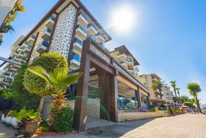 Façade de l’hébergement