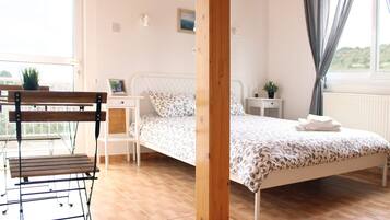 5 bedrooms, in-room safe, iron/ironing board, free cots/infant beds