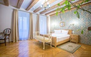 Junior Suite | 1 bedroom, premium bedding, free WiFi, bed sheets