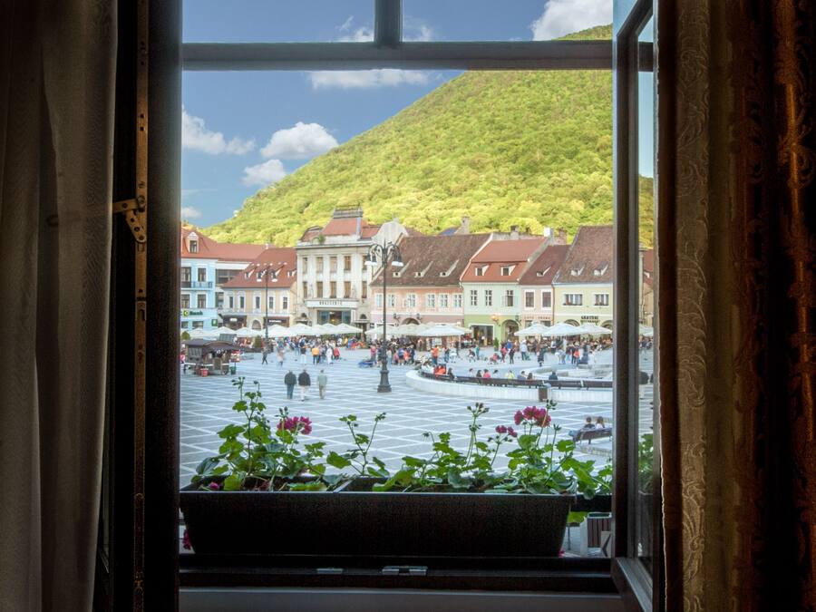 Panoramic Double Room, 1 Queen Bed, Mountain View | View from room