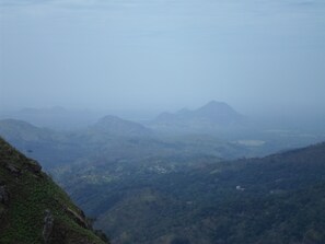 Vue sur les montagnes