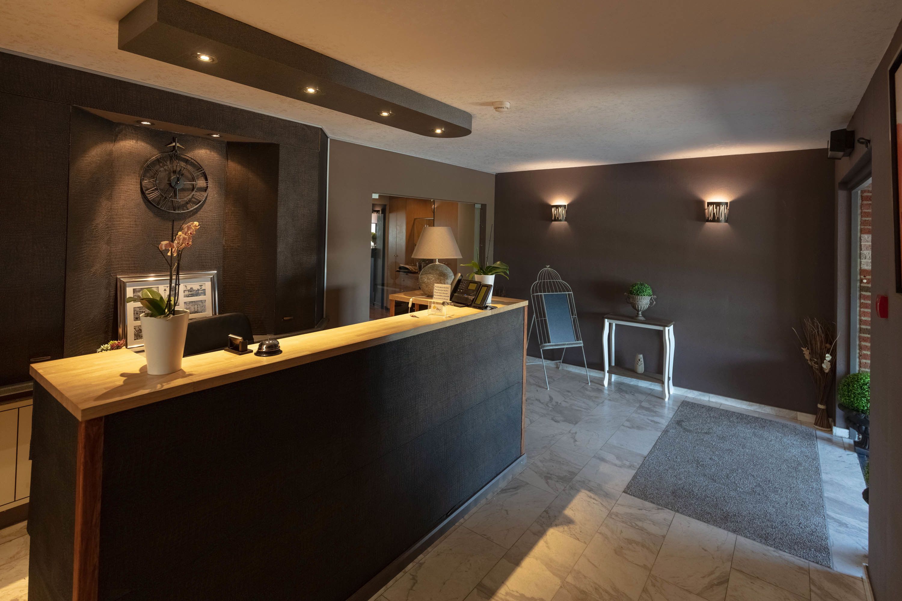 check-in/check-out kiosk