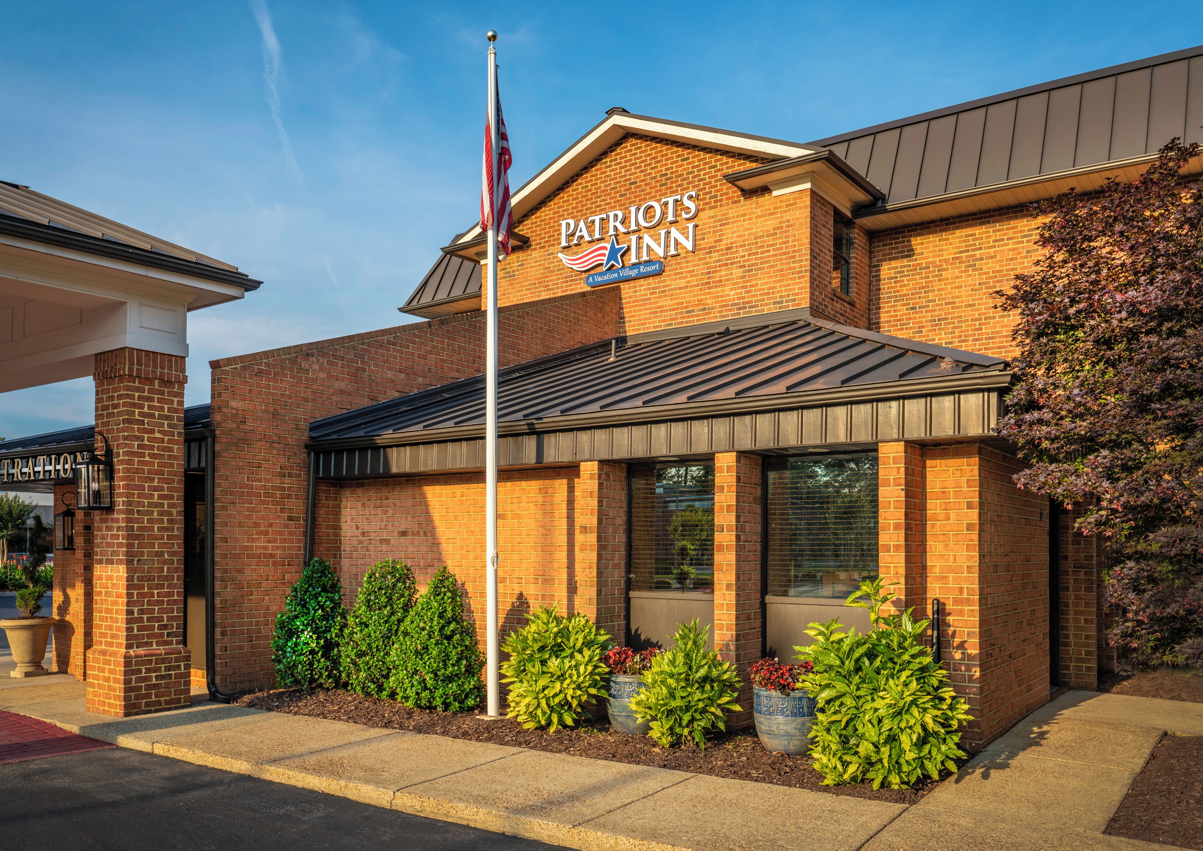 Façade de l’hébergement