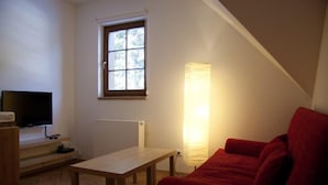 Duplex, Kitchen | Living area - Apartmány u sjezdovky Javor (Pec pod Snezkou)