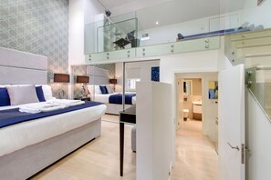 Bloomsbury Pearl Mews House | Bettwäsche aus ägyptischer Baumwolle, hochwertige Bettwaren, Zimmersafe