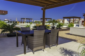 Outdoor pool, a rooftop pool - V399 Penthouse by VallartaStays (Puerto Vallarta)