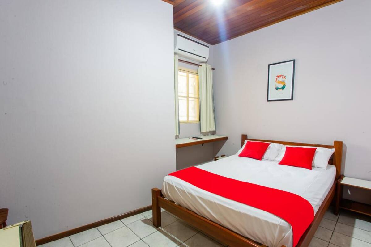 Double Room | Minibar, desk, laptop workspace, blackout drapes