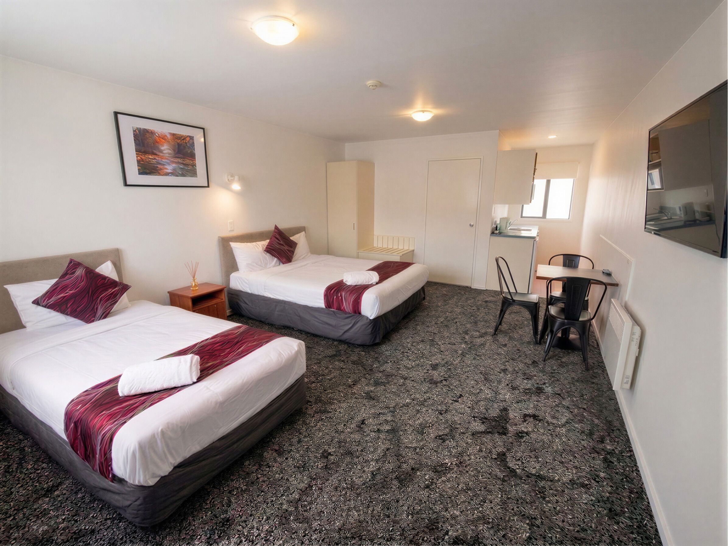 Estudio | Ropa de cama de alta calidad, wifi gratis y ropa de cama 