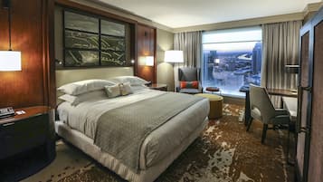 Pillowtop-bedden, een minibar, een kluis op de kamer, een bureau