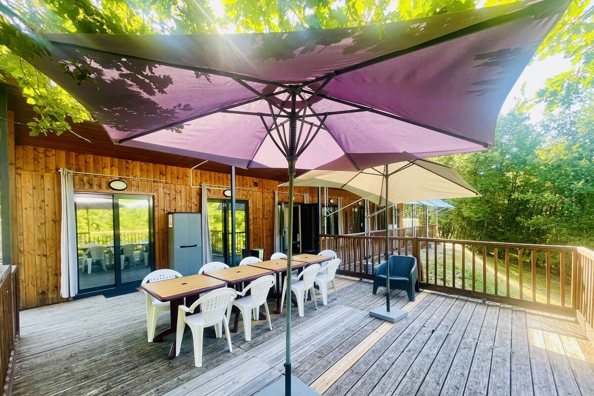 Pemandangan balkon
