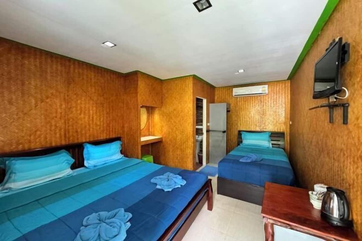Minibar, cortinas blackout, insonorización y wifi gratis