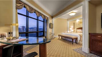 Premier Double Room | Living area | TV