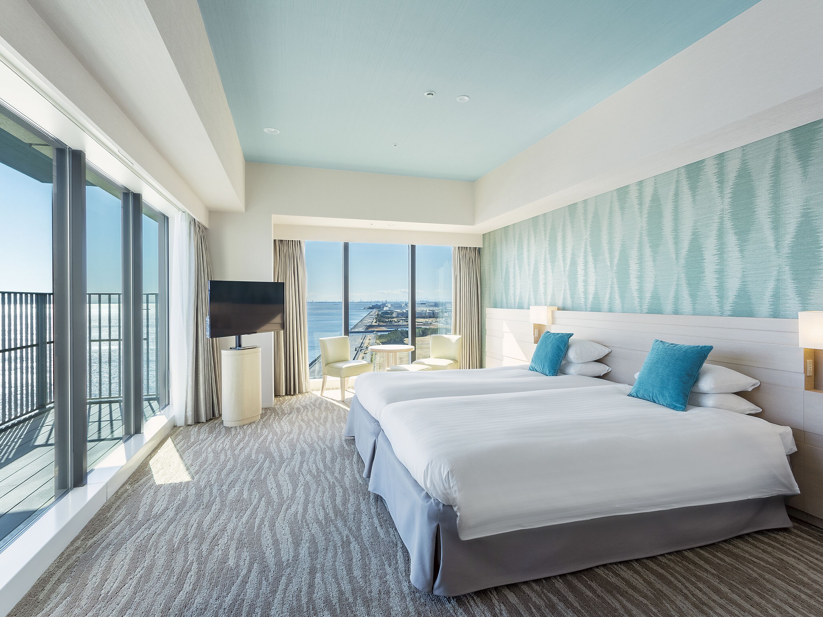 Bayfront Large Corner Twin -KAZE-