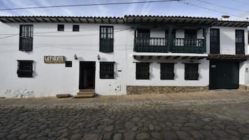 Fassade der Unterkunft