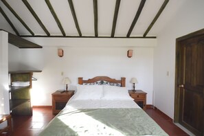 Double Room, 1 Double Bed | Blackout curtains, free WiFi, bed sheets - Hospederia La Fuente (Villa de Leyva)