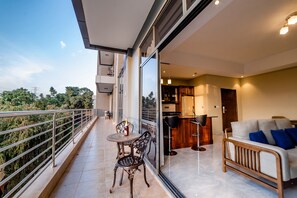 Appartement Confort, 1 chambre, accessible aux personnes à mobilité réduite | Terrasse/Patio