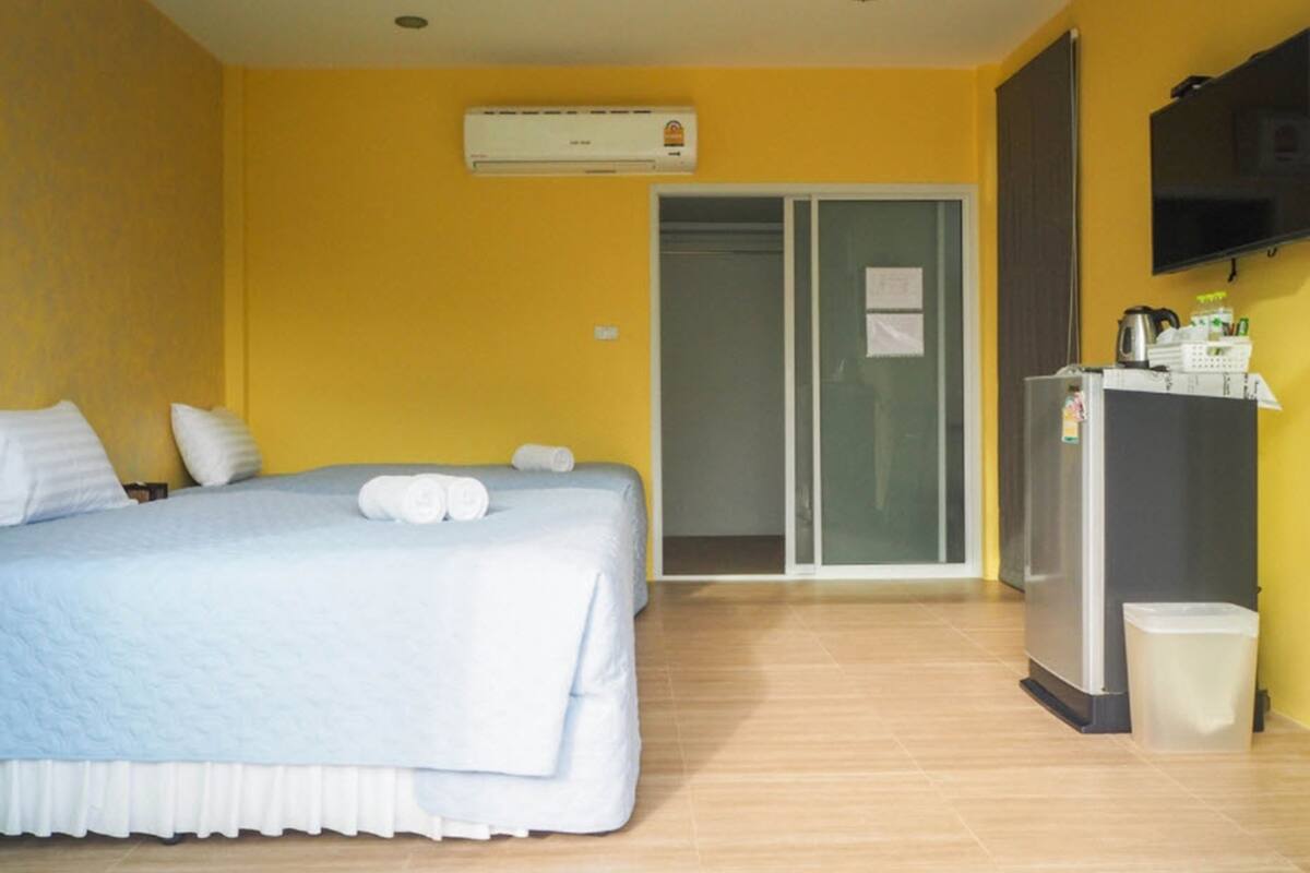 Standard Garden View Room | 2 bedrooms, desk, blackout drapes, free WiFi