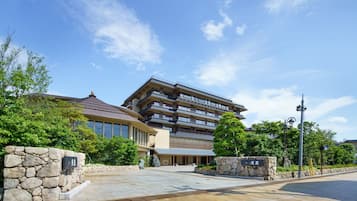 Voorkant van accommodatie