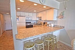 Condo, 2 Bedrooms | Private kitchen | Fridge, microwave, dishwasher, coffee/tea maker - Ocean Hideaway 503 (Ocean City)