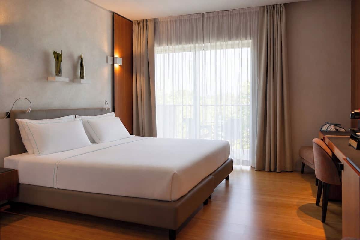Deluxe Double or Twin Room | Minibar, in-room safe, desk, laptop workspace