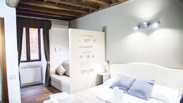 Habitación ejecutiva, cocineta | 1 habitación y ropa de cama de alta calidad