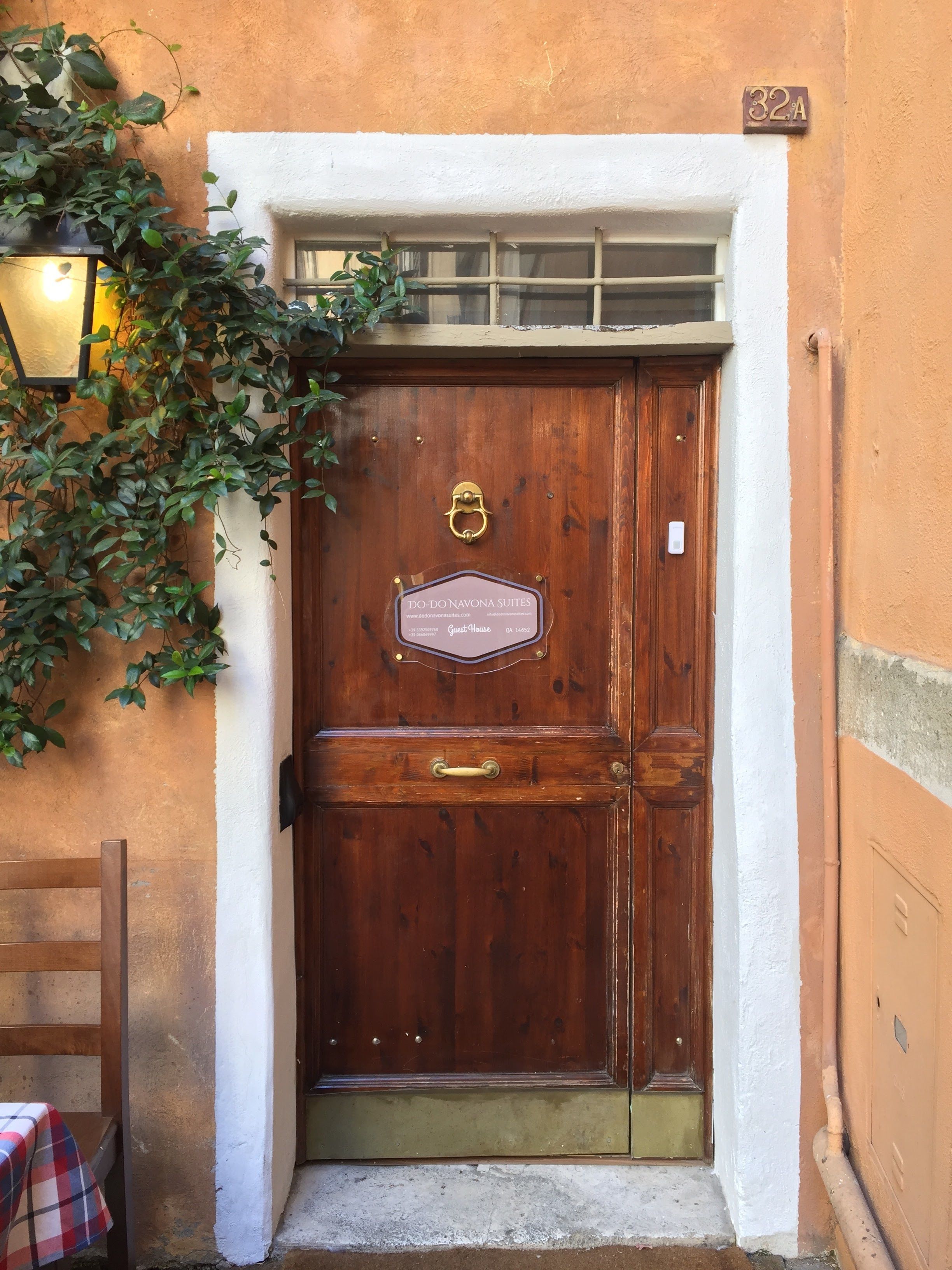 Ingresso della struttura