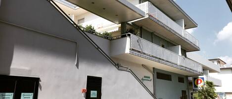 Fassade der Unterkunft