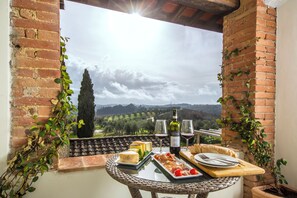 Deluxe Apartment | Terrace/patio - Borgo Argiano (Castelnuovo Berardenga)