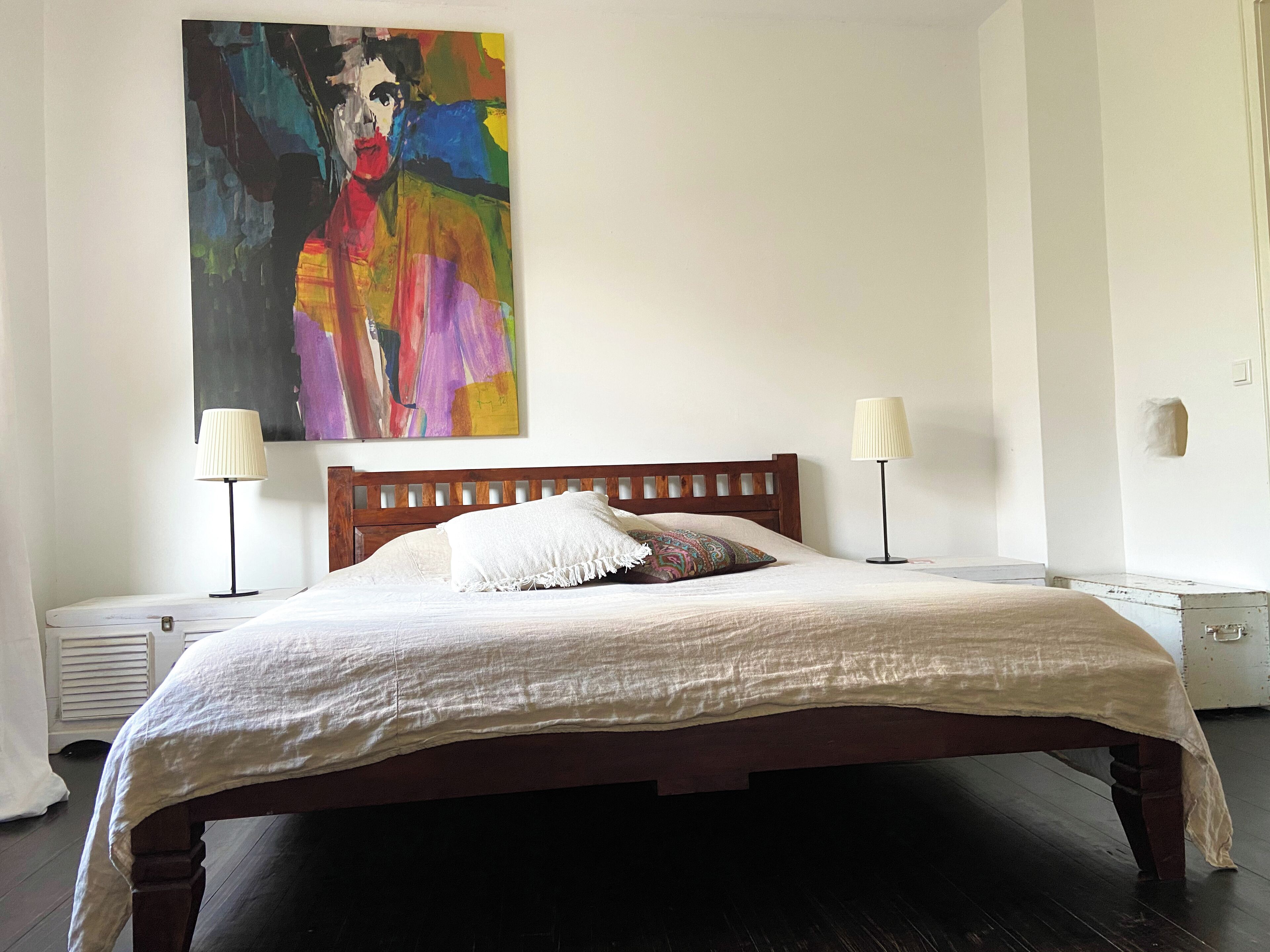 クラシック アパートメント | デスク、遮光カーテン、WiFi (無料)、ベッドシーツ