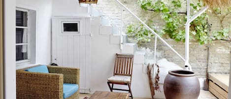 Standard-Apartment, Terrasse, Erdgeschoss | Wohnbereich