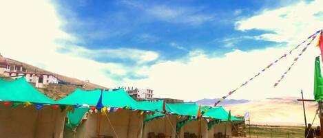 Fassade der Unterkunft