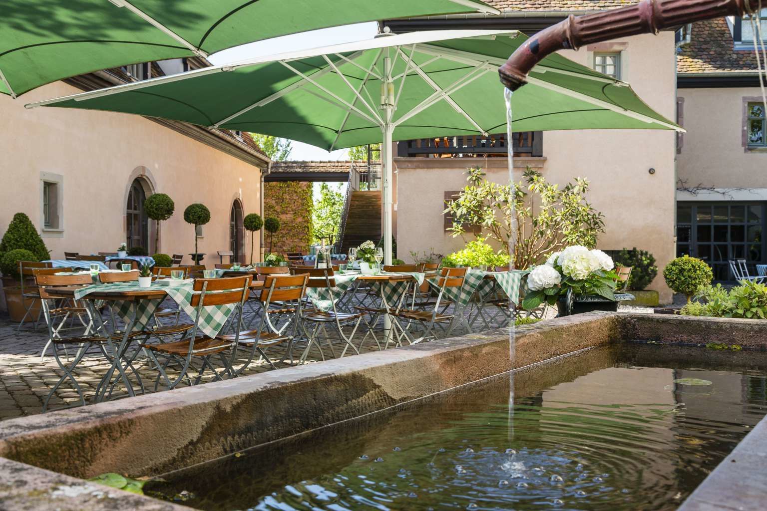 Lunch, dinner served; Regional cuisine, al fresco dining 