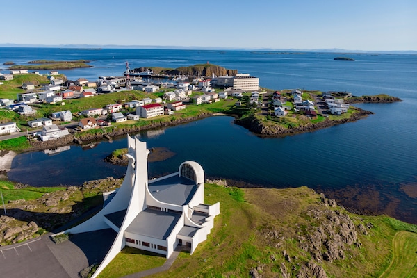 Landudsigt fra overnatningsstedet