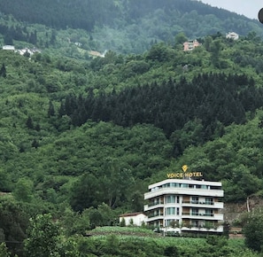 Exterior detail - Voice Hotel (Maçka)