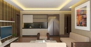 55-inch LED TV with satellite channels, TV