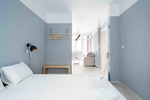 Family Apartment, 2 Bedrooms (Elegant) | 1 bedroom, premium bedding, memory foam beds, in-room safe - Karitsi Place (Athens)