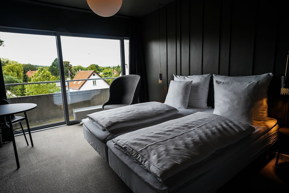 Chambre Standard avec lits jumeaux | 1 chambre, rideaux occultants, Wi-Fi gratuit, draps fournis