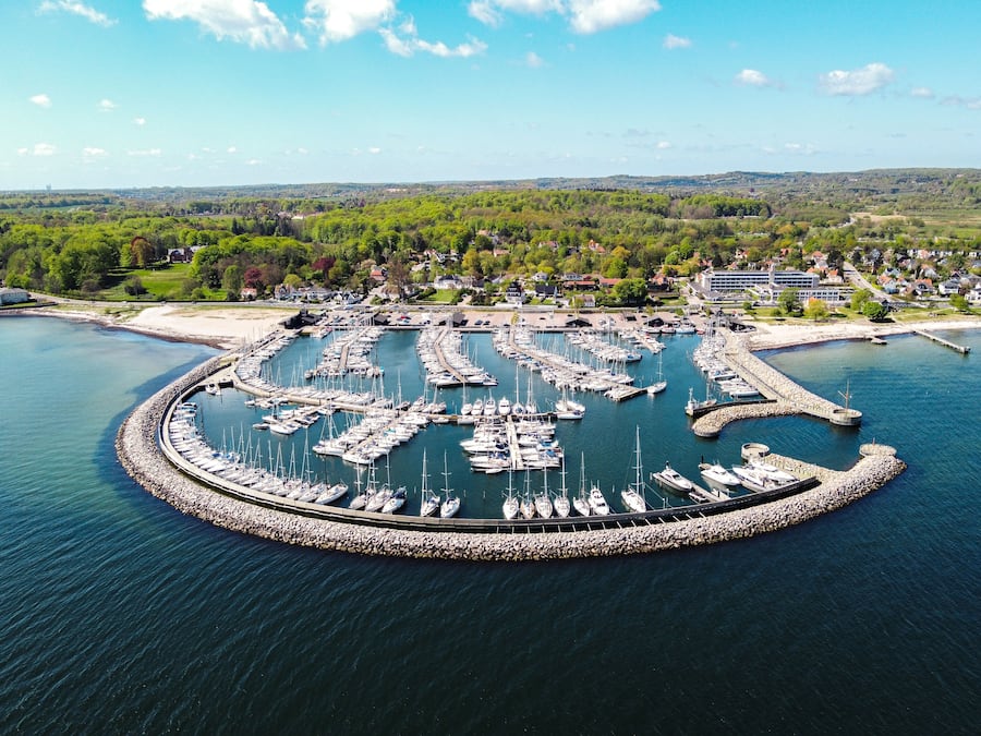 Fassade der Unterkunft