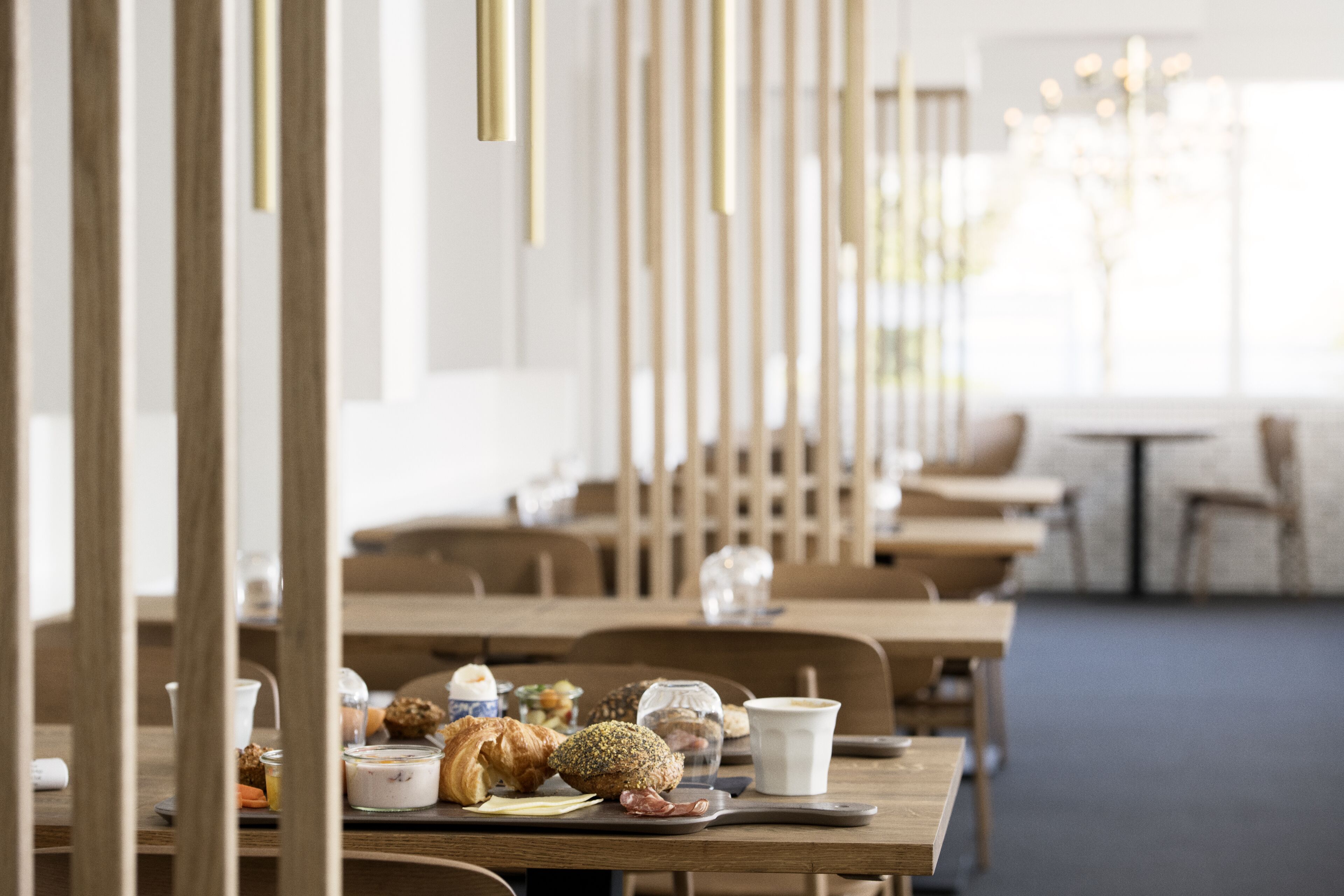 Morgenmadsbuffet hver dag mod et gebyr