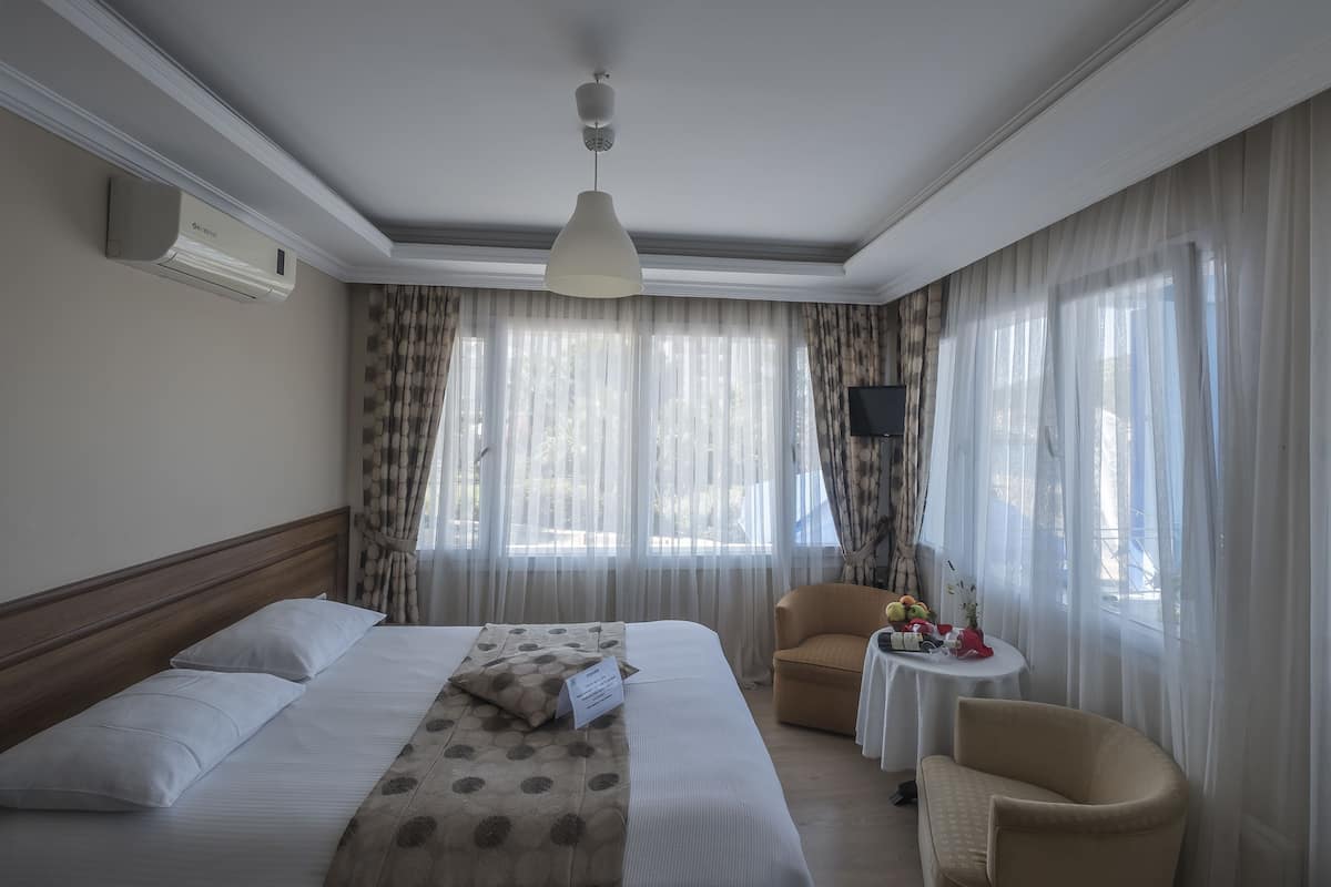 Minibar, ses yalıtımı, ütü/ütü masası, ücretsiz kablosuz İnternet