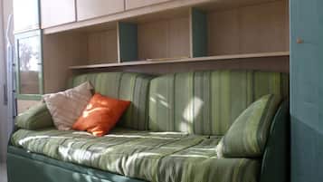 Apartment, 2 Schlafzimmer, Terrasse | 2 Schlafzimmer, BettwÀsche