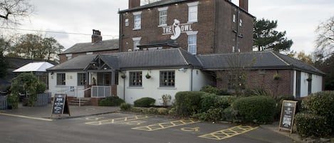 Fassade der Unterkunft