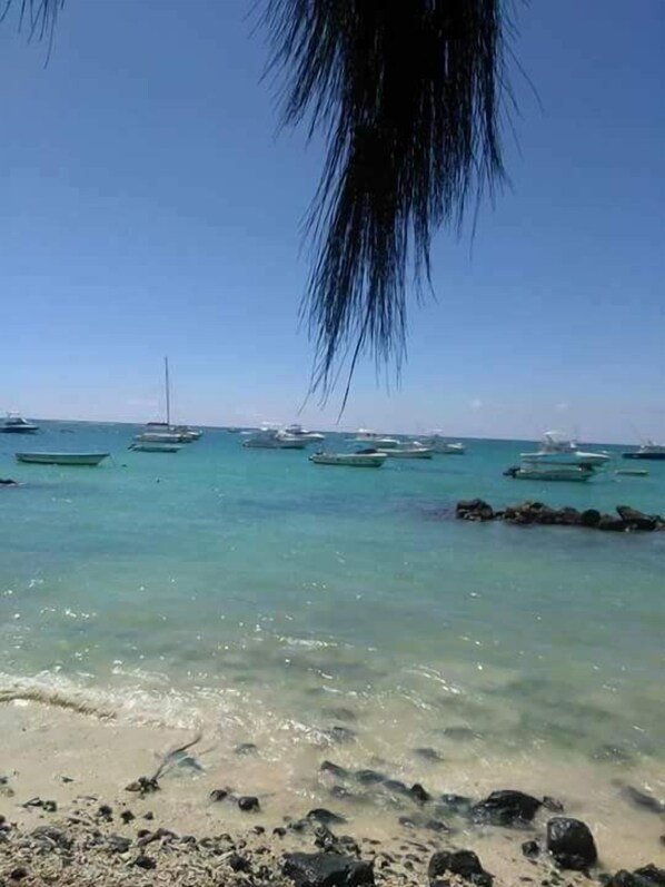 Playa de arena blanca 