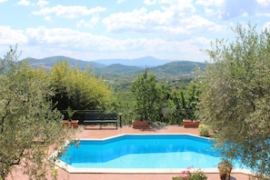 Seasonal outdoor pool