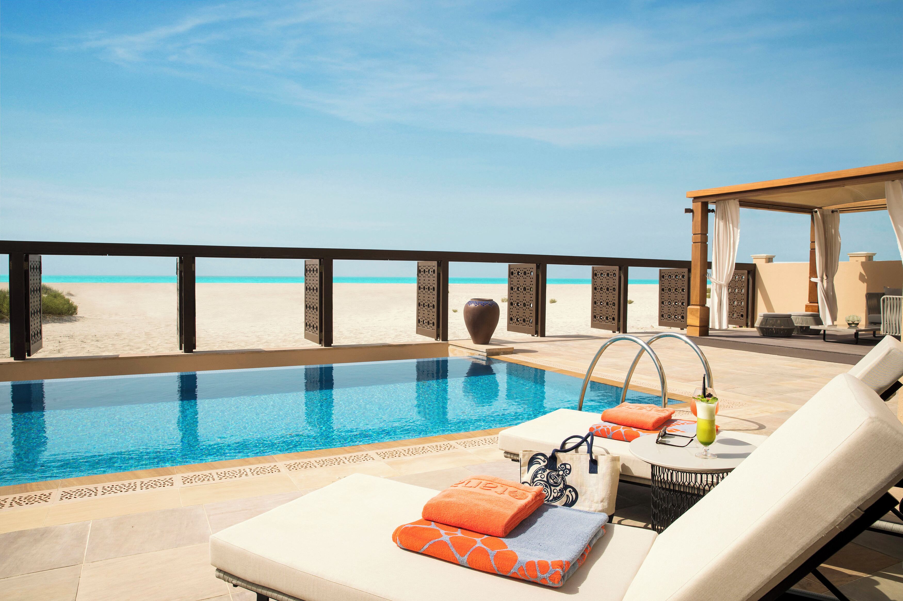 Villa, 1 Schlafzimmer, eigener Pool (Beach) | Allergikerbettwaren, Daunenbettdecken, Pillowtop-Betten, Minibar