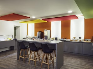 Morgenmadsbuffet hver dag (9.50 EUR pr. person)