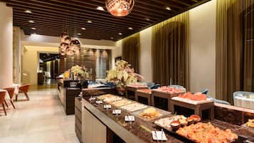 Daily buffet breakfast (EUR 25 per person)
