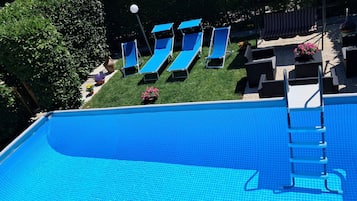 Family Apartment, 1 Bedroom, Garden View, Annex Building | Premium bedding, iron/ironing board, cribs/infant beds, free WiFi